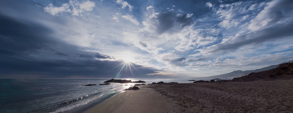 Malaga's beach