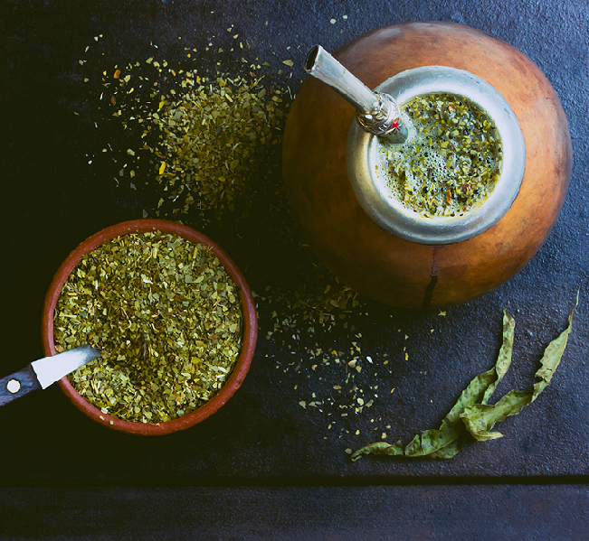 Yerba mate tea